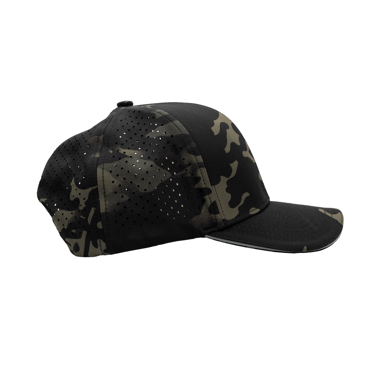 Black camouflage deals hat